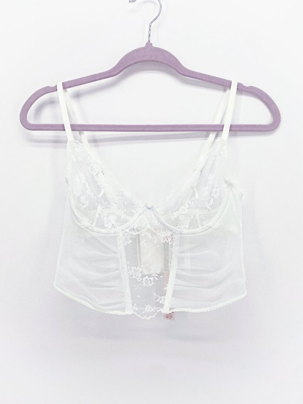 Adore Me Avara Lace Cropped Bustier